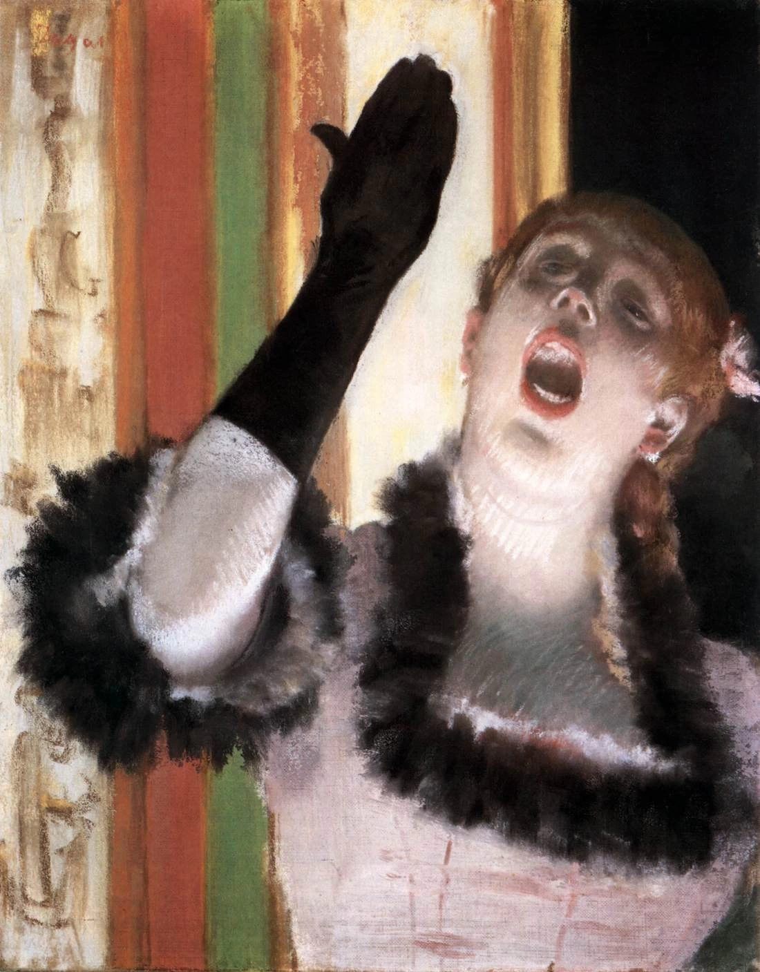 Cantante con un guanto - Fogg Art Museum, Harvard University, Cambridge
